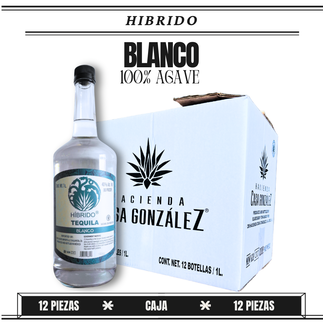 HIBRIDO TEQUILA BLANCO 35%ALC. VOL. 12 PZ